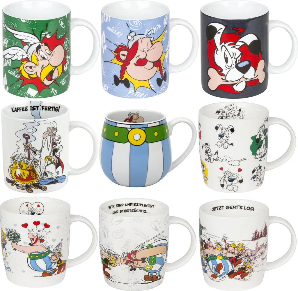 Mug Könitz Cosy Asterix 111432068 - Tazza Porcellana Fine Obelix
