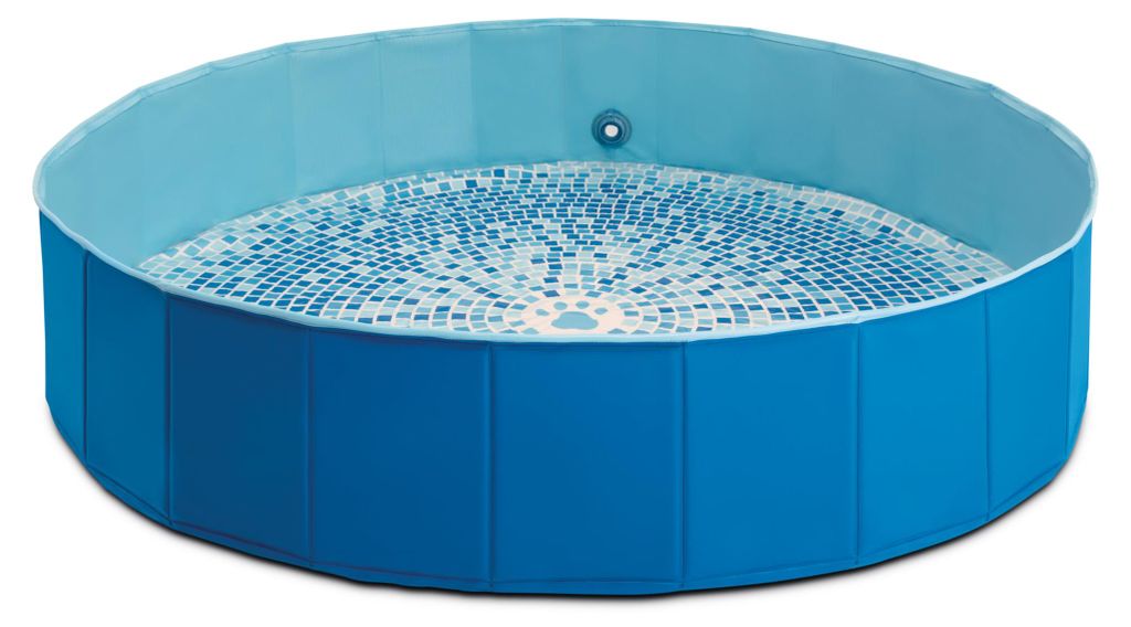 INTEX 48400NP - faltbarer Hundepool (blau, 152x30cm) Pool Produktbild 