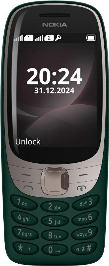 Nokia 6310 TA-1607 DS grünes Telefon Produktbild 