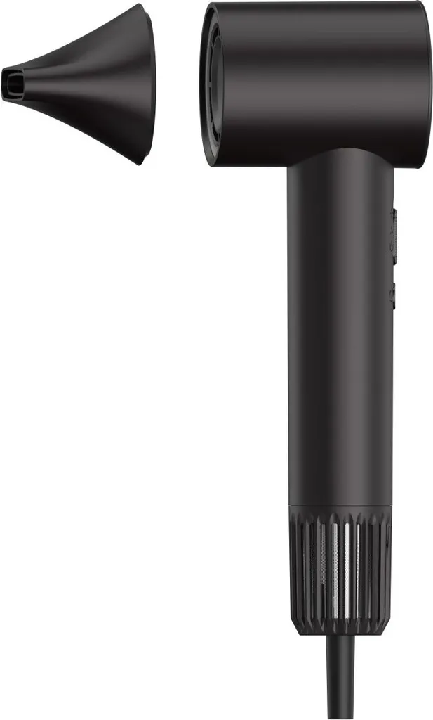 Sèche-cheveux Compact Noir 1400W avec Réglage de Température Précis