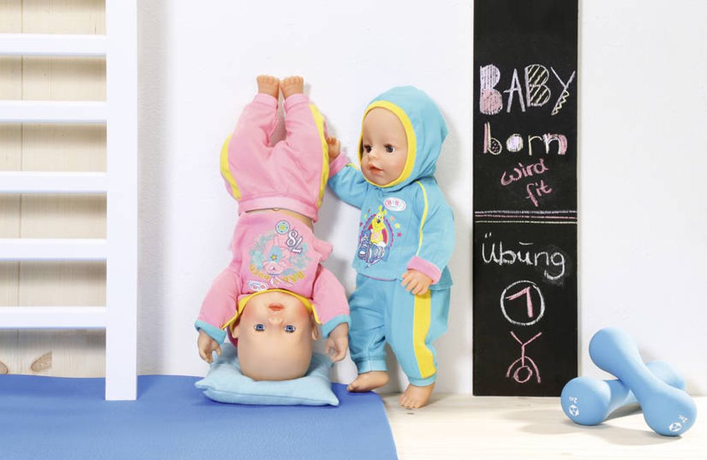 BABY born Jogginganzug, sort. Produktbild 8