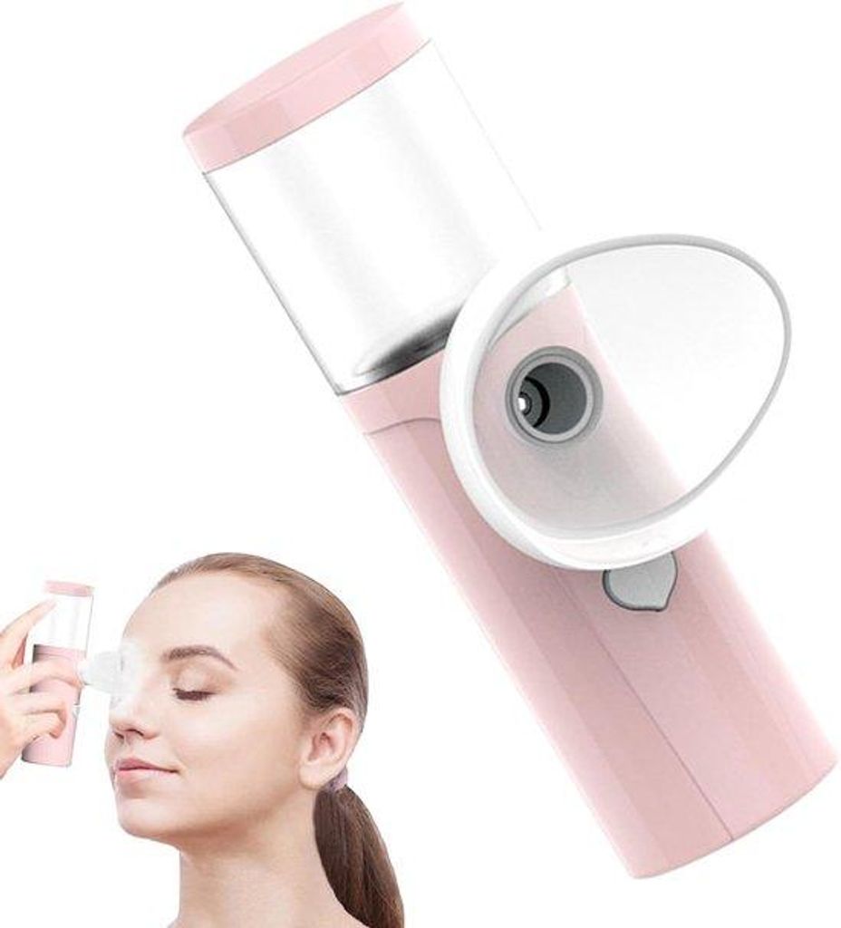 Persönliche Gesichtsbeleuchtung, kleine Handheld-Moisturizer, Spray-Wand-Mist, ooglid-Verzorgung-Vernevelaar, für Zuhause und Reisen