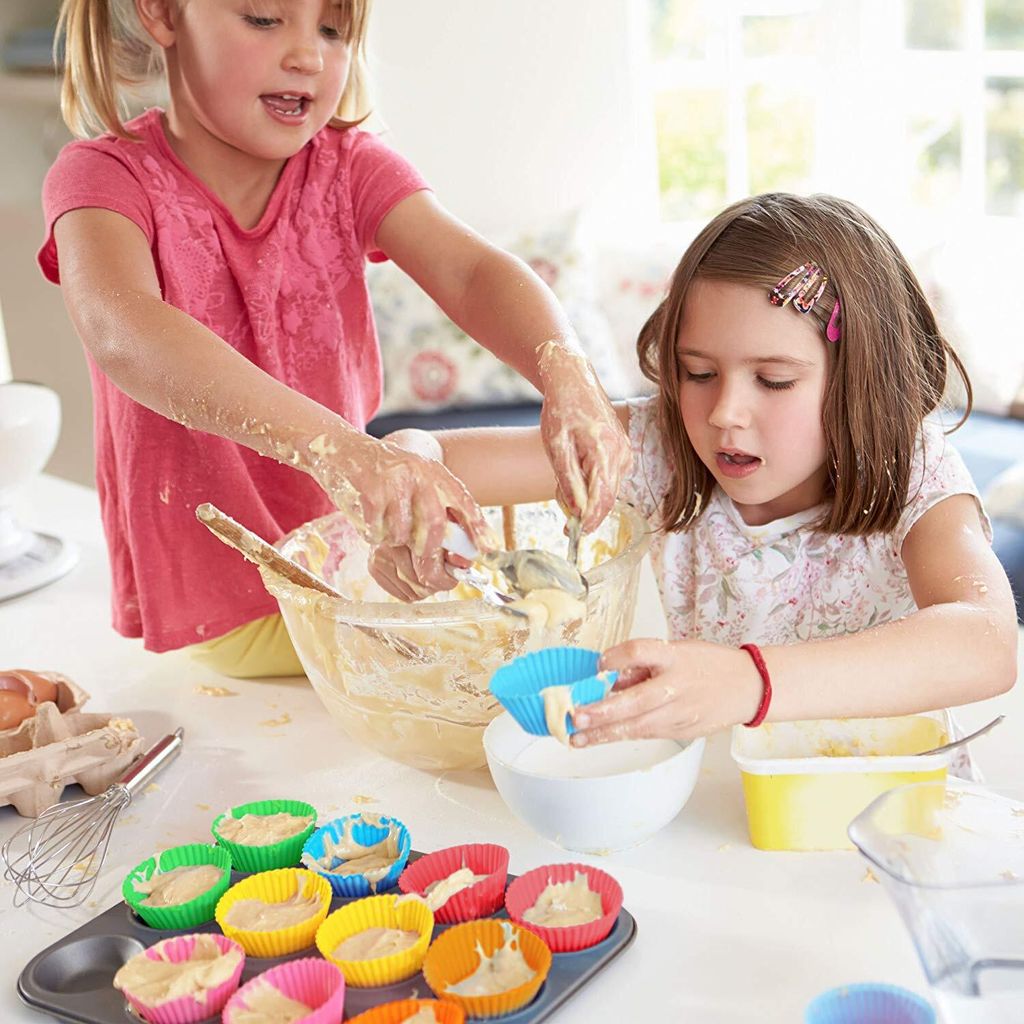 AVANA Große Wiederverwendbare Muffinformen aus Hochwertigem Produktbild 14