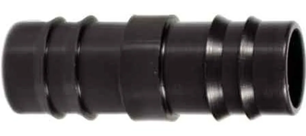 Manchon droit Ø 20 mm pour réparation tuyau arrosage et système irrigation