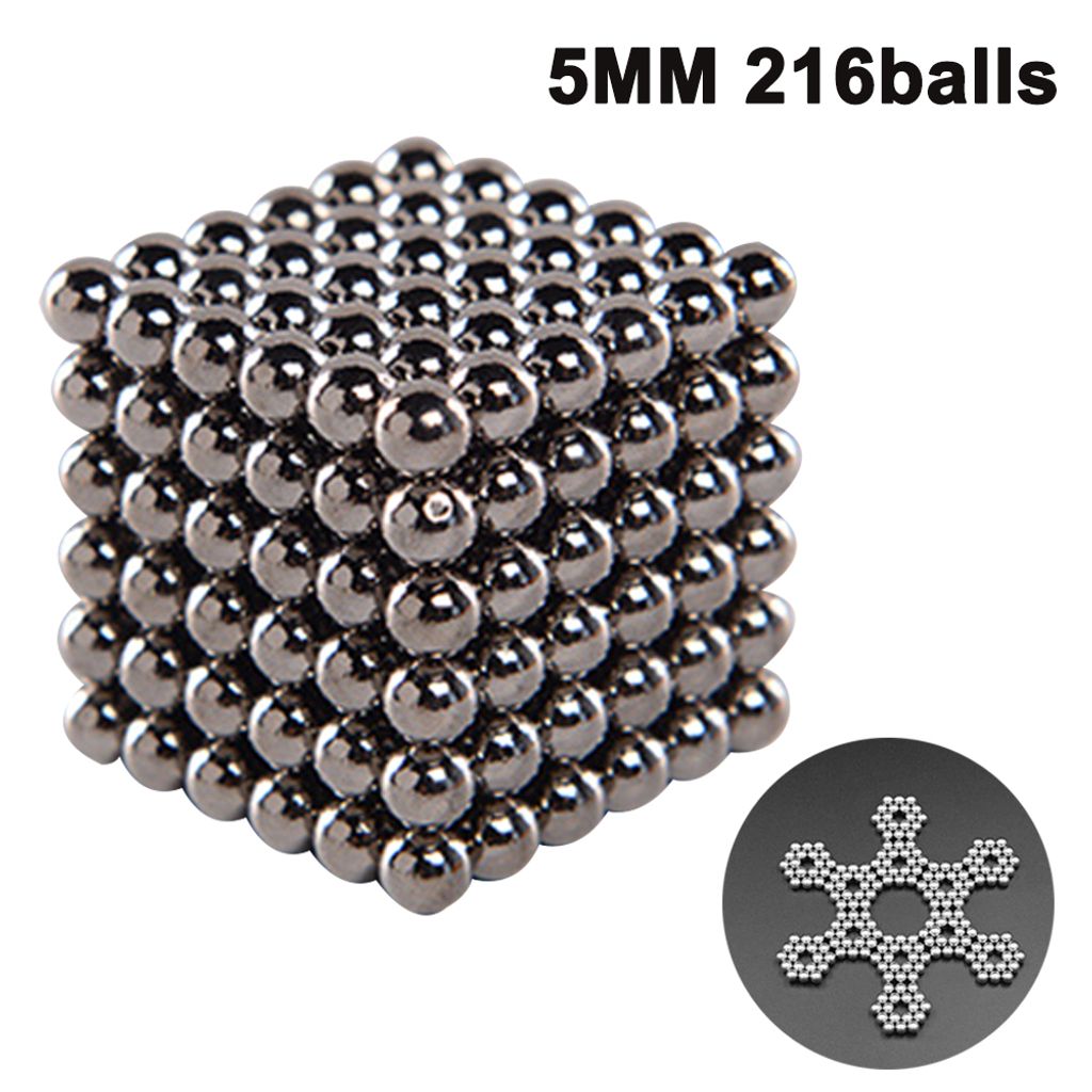 Magnetkugeln 5mm 216 pcs Magnetic Balls für Magnettafel Whiteboard Kühlschrank 