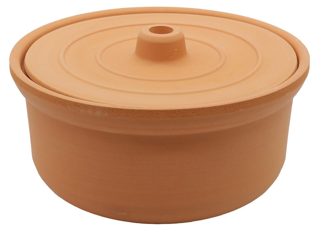 Viapot Big 3500 ml - Natur - Terrakotta-Schmortopf mit Produktbild 