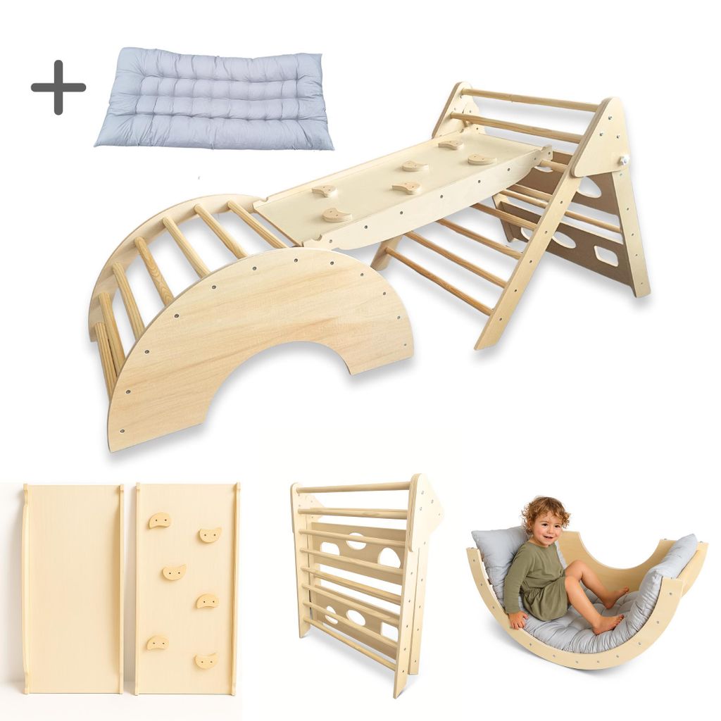 Dastium Montessori Klettergerüst - Kletterset – Produktbild 