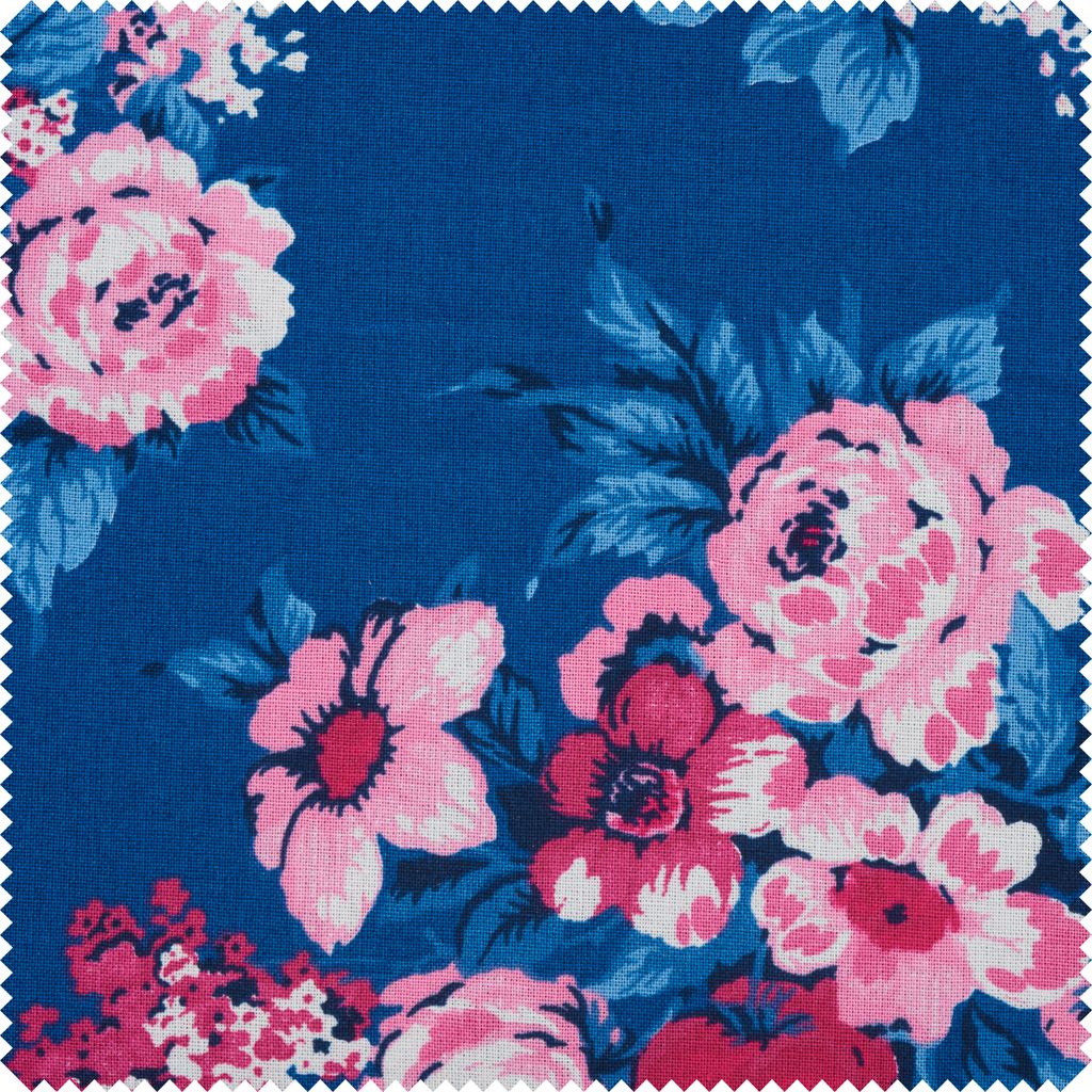 Westfalenstoffe Baumwollstoff Blumenbouquet 150 cm breit 150 gqm 6 m Ballen