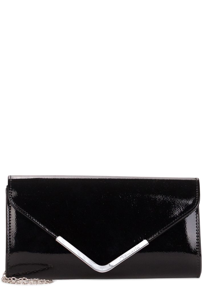 Tamaris Clutch Amalia black-Lack,  Größe in cm  26 x 6 x 13 Produktbild 1