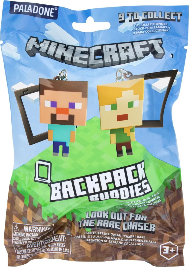 Accessoire Sac à Dos Minecraft - Porte-clés Figurines à Collectionner - 4