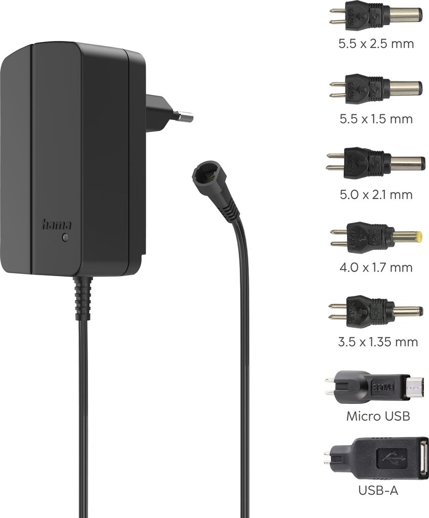 Hama 00223615, 18 W, 100 - 240 V, Überhitzung, Produktbild 