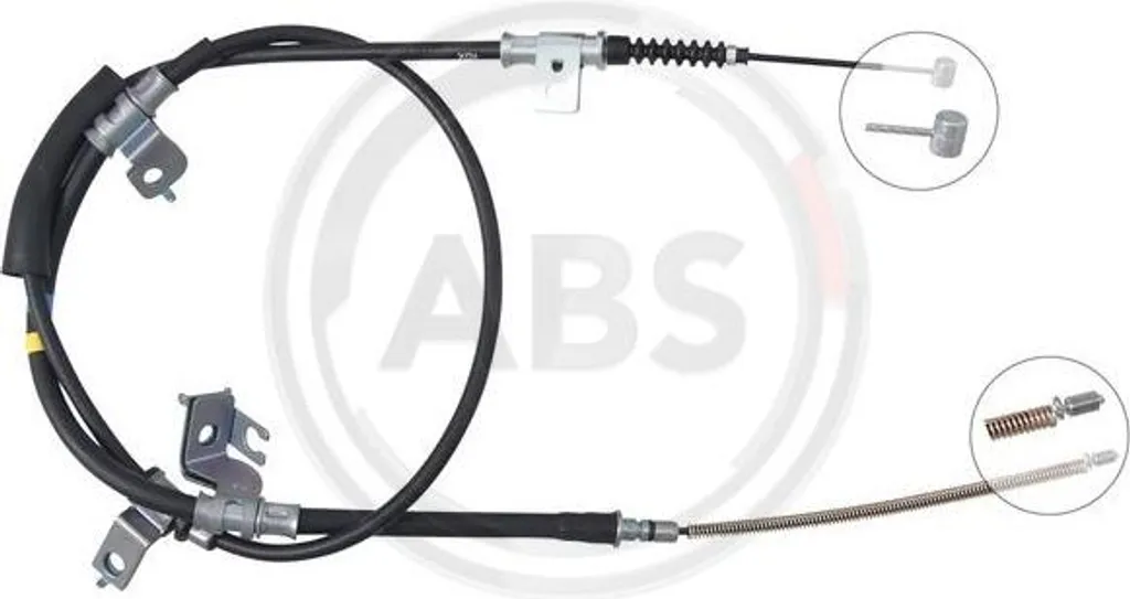 Câble de frein à main durable A.B.S. K17535 compatible OE 597704H700