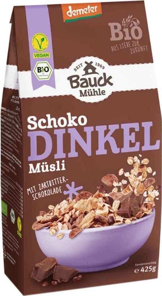 Dinkel Muzli - Schokozart 425g Obrázek produktu 