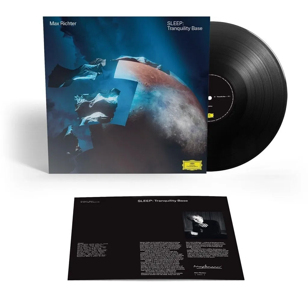 Max Richter Sleep Tranquility Base Vinyle Audiophile 180g Haute Qualité
