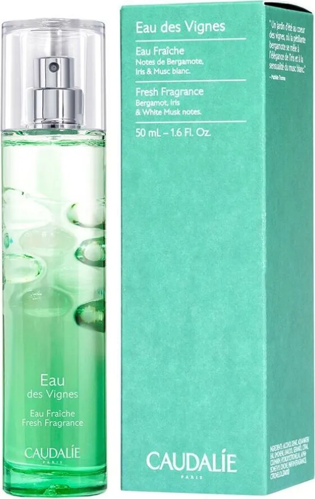 Caudalie Eau des Vignes Eau Fraîche 50 ml - Parfum Floral pour Femme