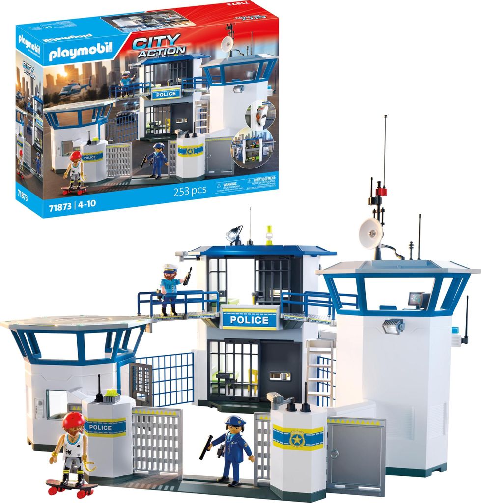 PLAYMOBIL 71873 Polizei-Kommandozentrale Produktbild 