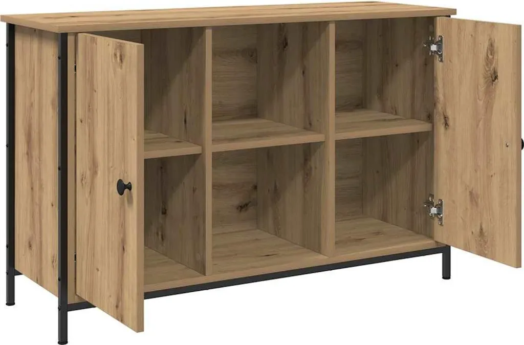 SYFAX™ Set mobile TV Rovere artigianale 101 x 35 x 65 cm - 4