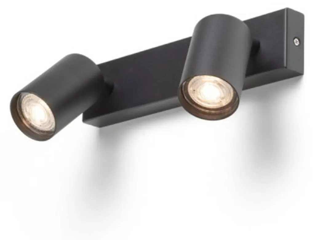 Plafonnier LED DUDE II Noir RENDL : Finissez-en avec les Coins Sombres