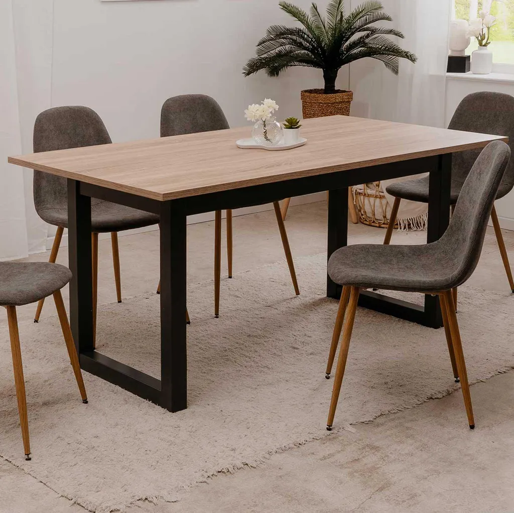 Table de séjour extensible DENVER pour repas de famille et réception - 25