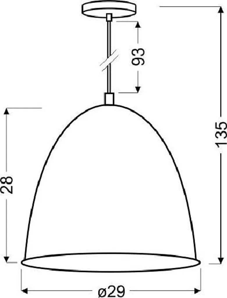 Lampe de plafond noire pour salle à manger Candellux PATCH 31-43184 chic