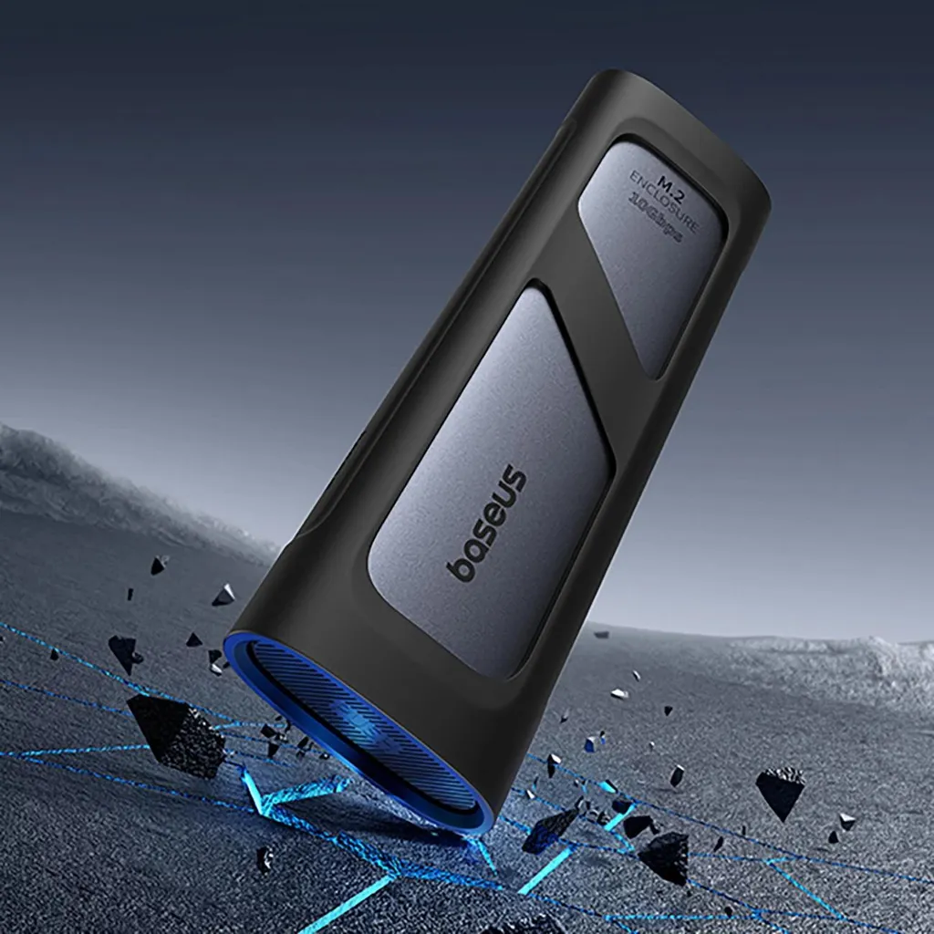 Baseus Flyjoy Contenitore SSD M.2 NVMe SATA 10Gbps Grigio | Offerta - 14