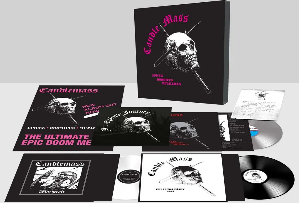 Album Candlemass vinyle 35e anniversaire pour collectionneur de doom metal