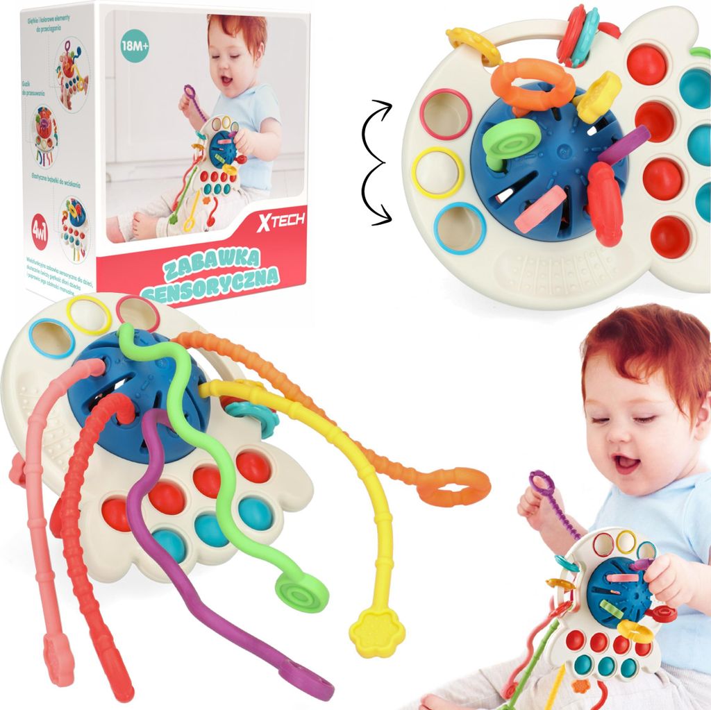 Sensorisches Spielzeug Beißring für Babys