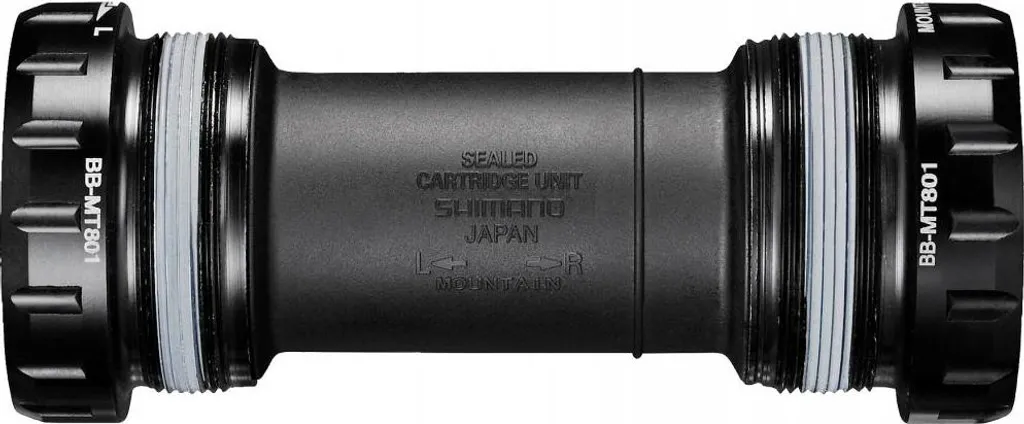 Boîtier de Pédalier Shimano Hollowtech II BB-MT801-S 68 mm Argent