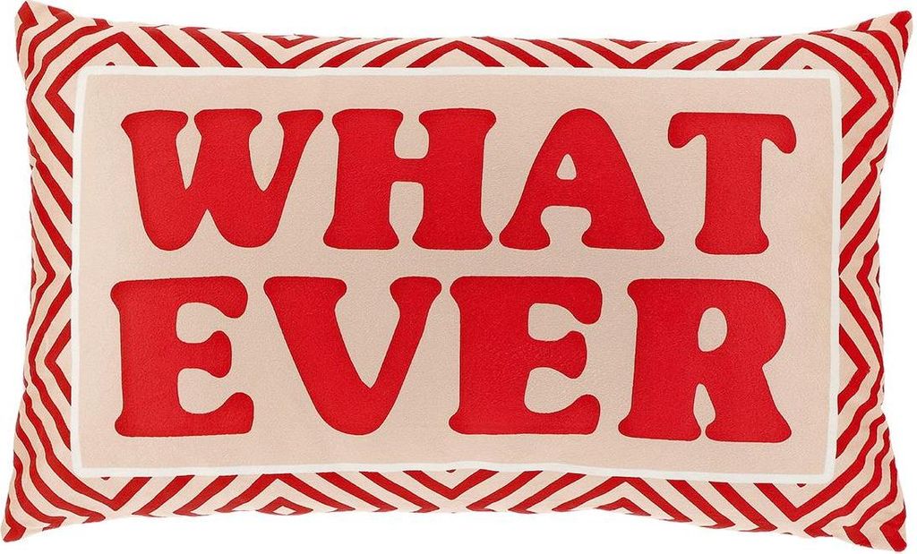 Unique Living - Dekokissen Text 30x50cm - Design 3