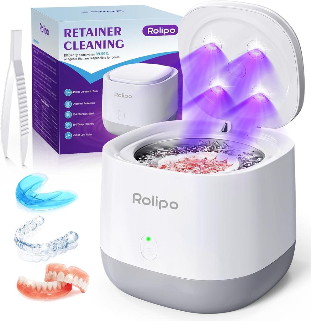 Ultraschallreiniger Ultraschallreinigungsgerät Zahnschiene Produktbild 
