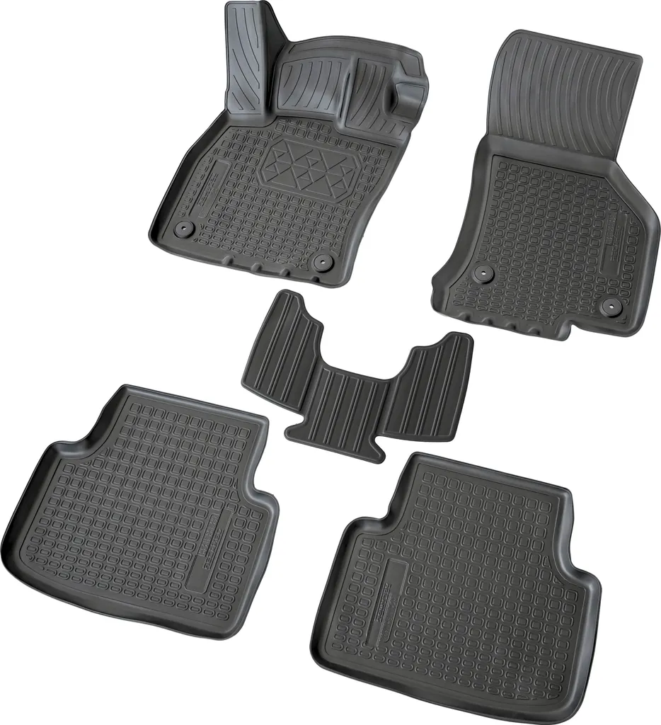 Kit Tappetini Gomma 3D Skoda Octavia IV NX dal 2019 | Bordo Alto Su Misura