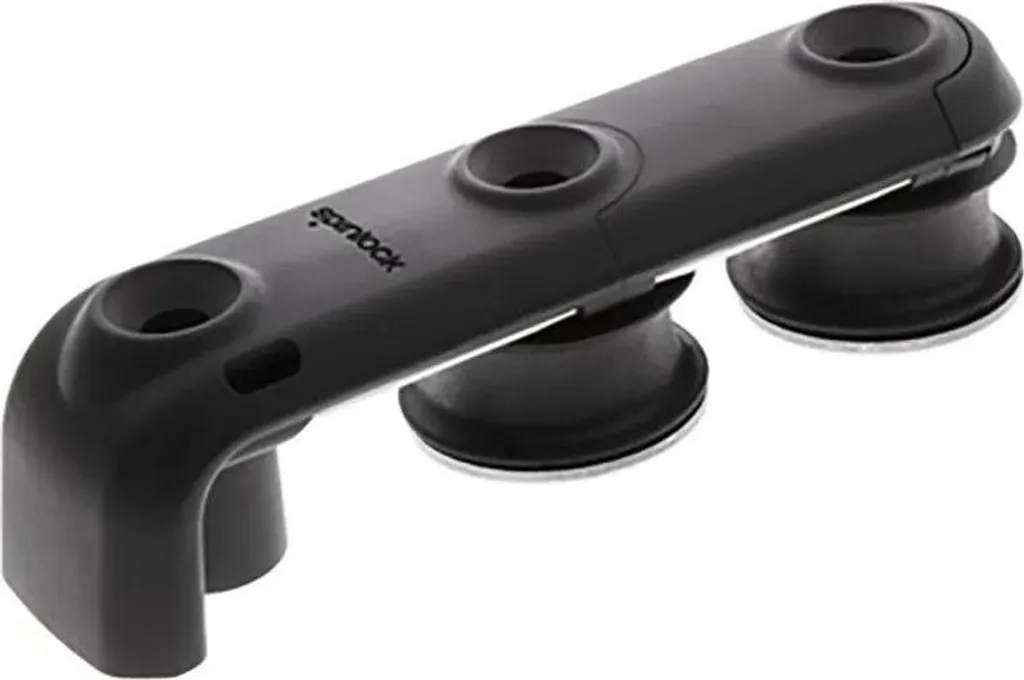 Support de rouleaux Spinlock 25mm noir : robustesse et fluidité