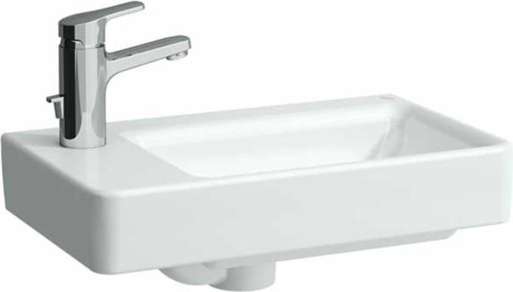 LAUFEN Laufen Handwaschbecken LAUFEN PRO S 480x280mm asym li m ÜL 1 HL we LCC