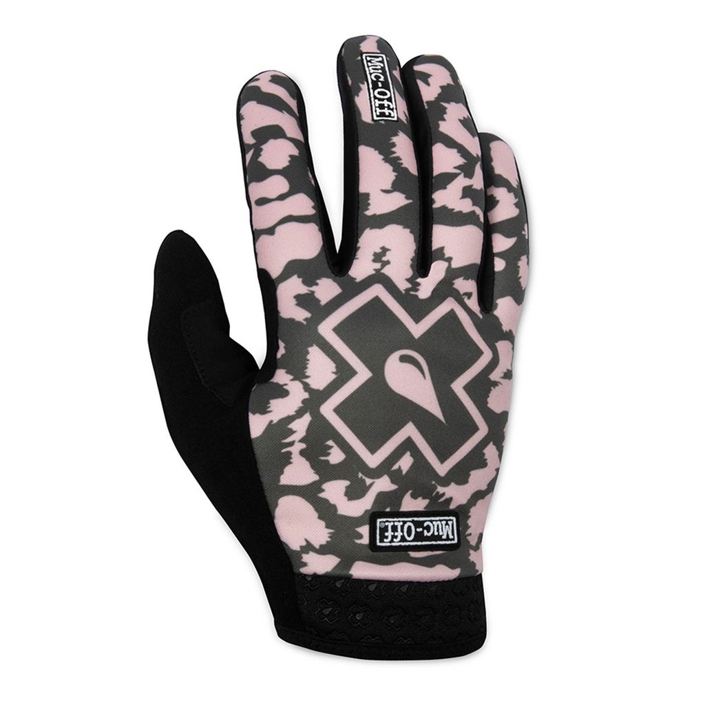 Muc Off Uni Fahrrad Handschuhe , Grün Pink Leopard, XL
