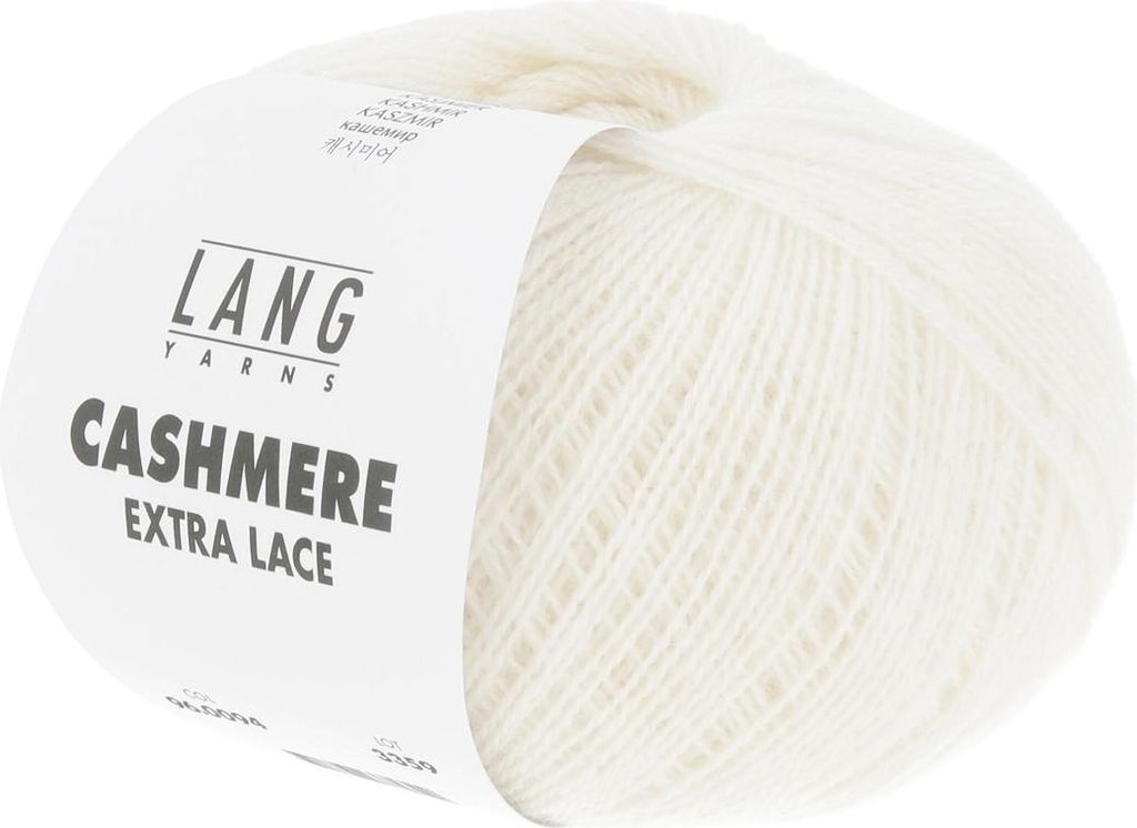 Lang Yarns - Cashmere Extra Lace 0094 offwhite