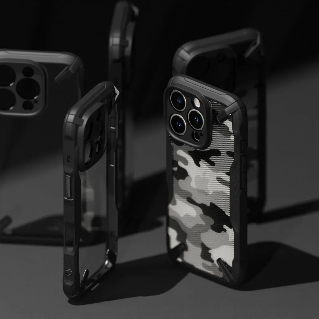 Custodia Ringke Fusion X per iPhone 16 Pro Black: Robustezza Top - 4