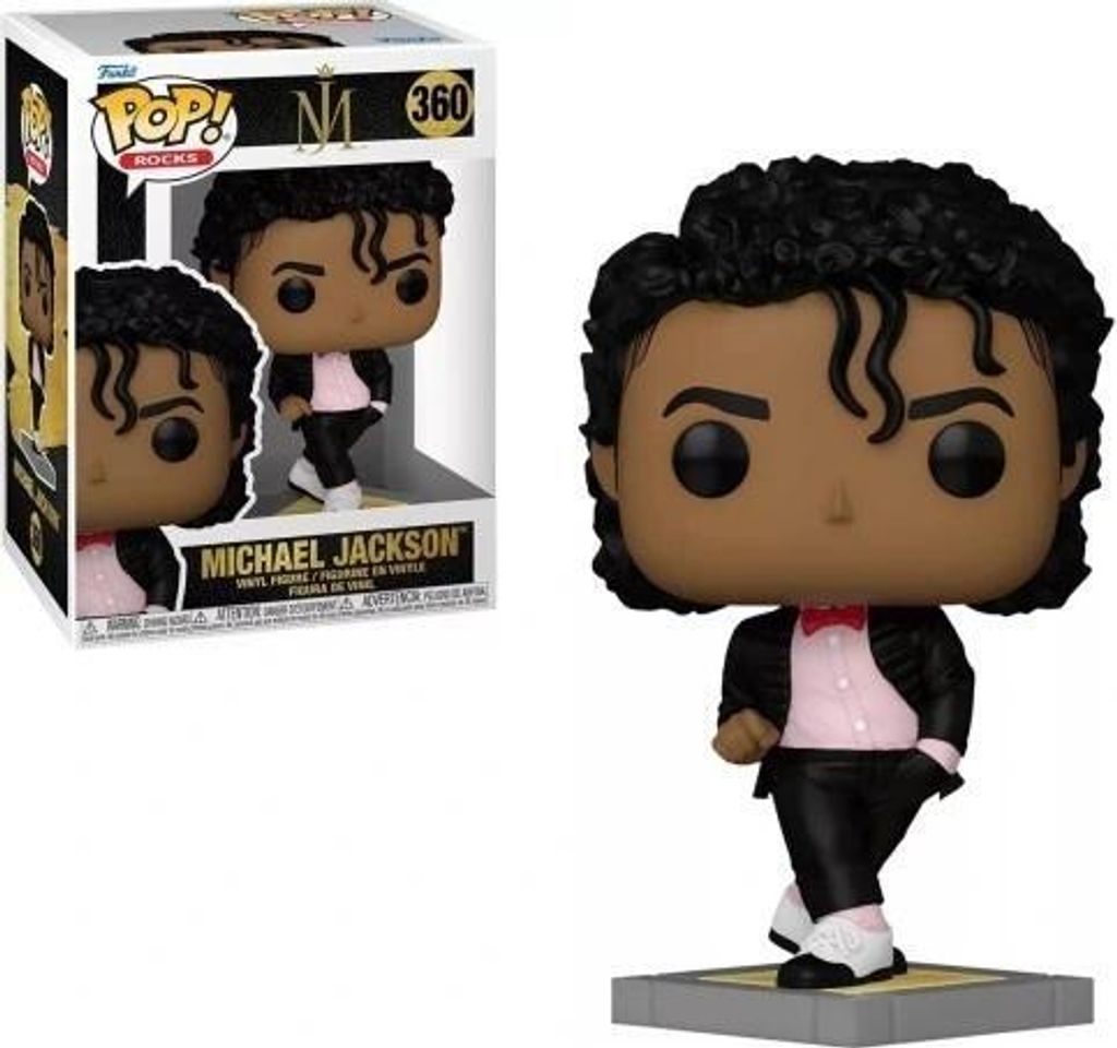 Funko POP Rocks Michael Jackson Sammlerfigur Produktbild 