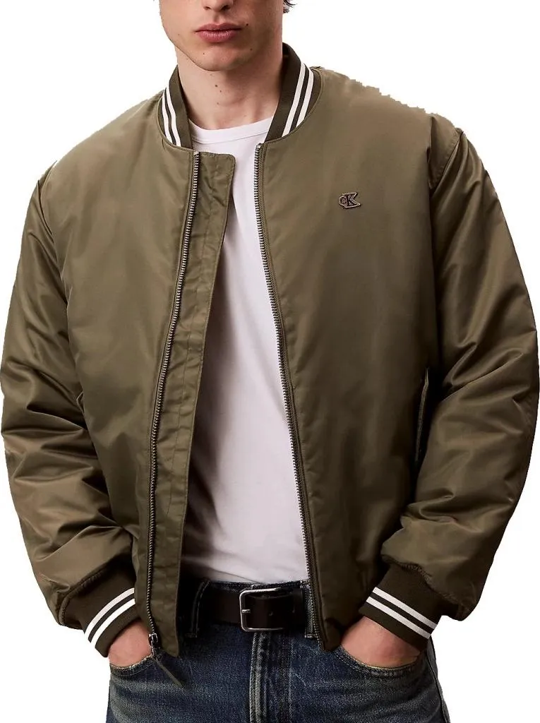 Veste Calvin Klein Lv04rd524g en Vert : Matière Premium et Confort