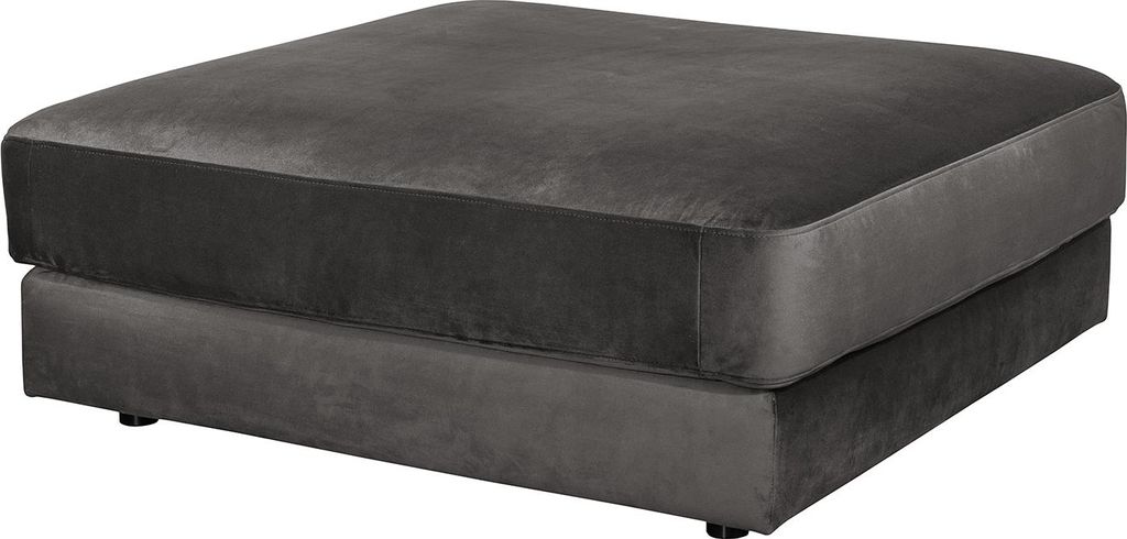home24 Polsterhocker - Samt