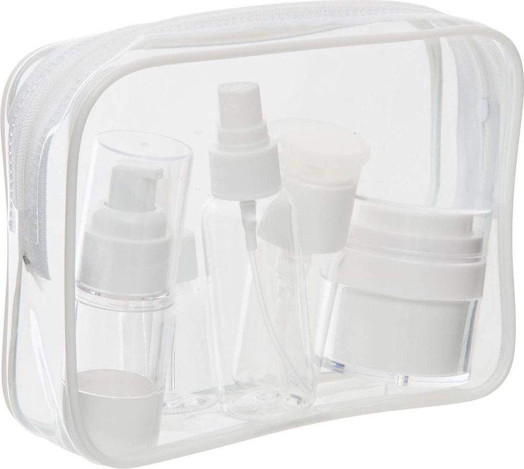 Kit kit + 5 transparente reiseaccessoires - 5 five simply smart