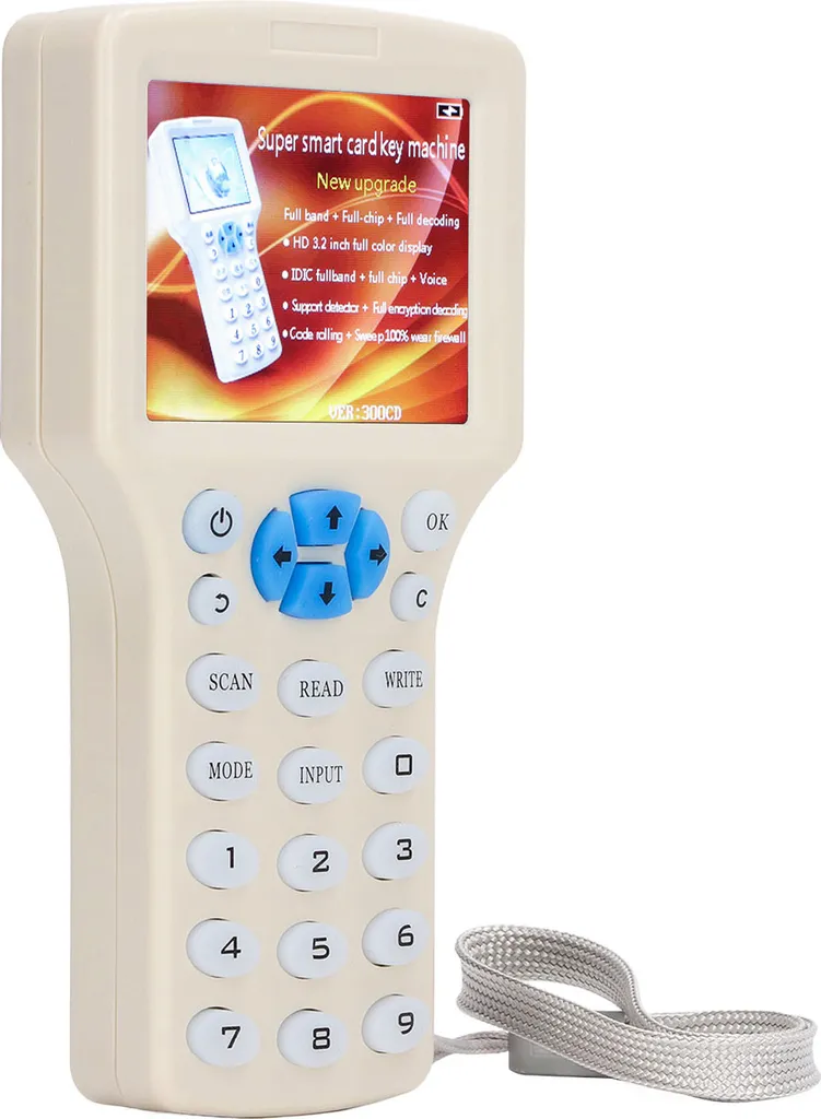 Duplicateur de Badge d'Accès Universel NFC et RFID avec Écran Couleur