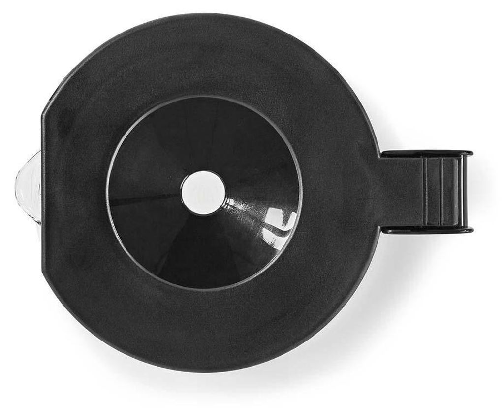 Nedis Glaskaffeekanne - Kompatibel mit: Moccamaster CD / GCS / KBG / Excellent 10SN - 1.25 l - Schwarz