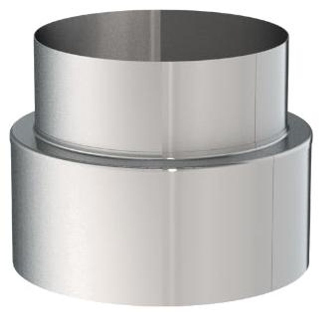 Jeremias Ofenrohr Übergang ISO-LINE auf EW | Edelstahl | Ø 130 mm