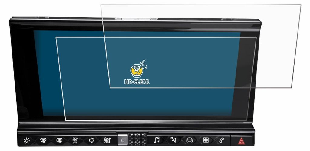 2x Für DS 7 Crossback Infotainmentsystem Schutzfolie Produktbild 