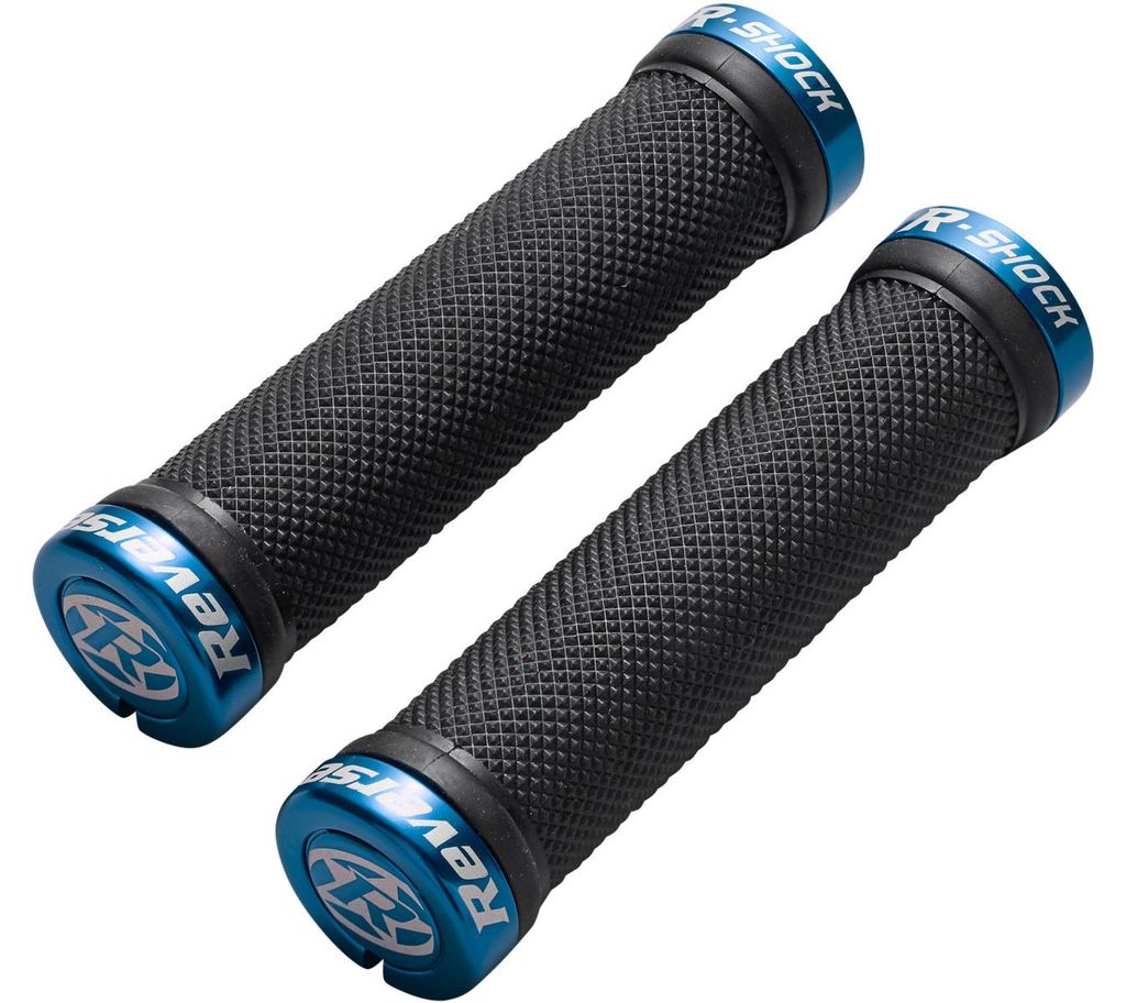 Reverse Grips R-Shock Lock On Ø29 x 130 mm Schwarz-Blau