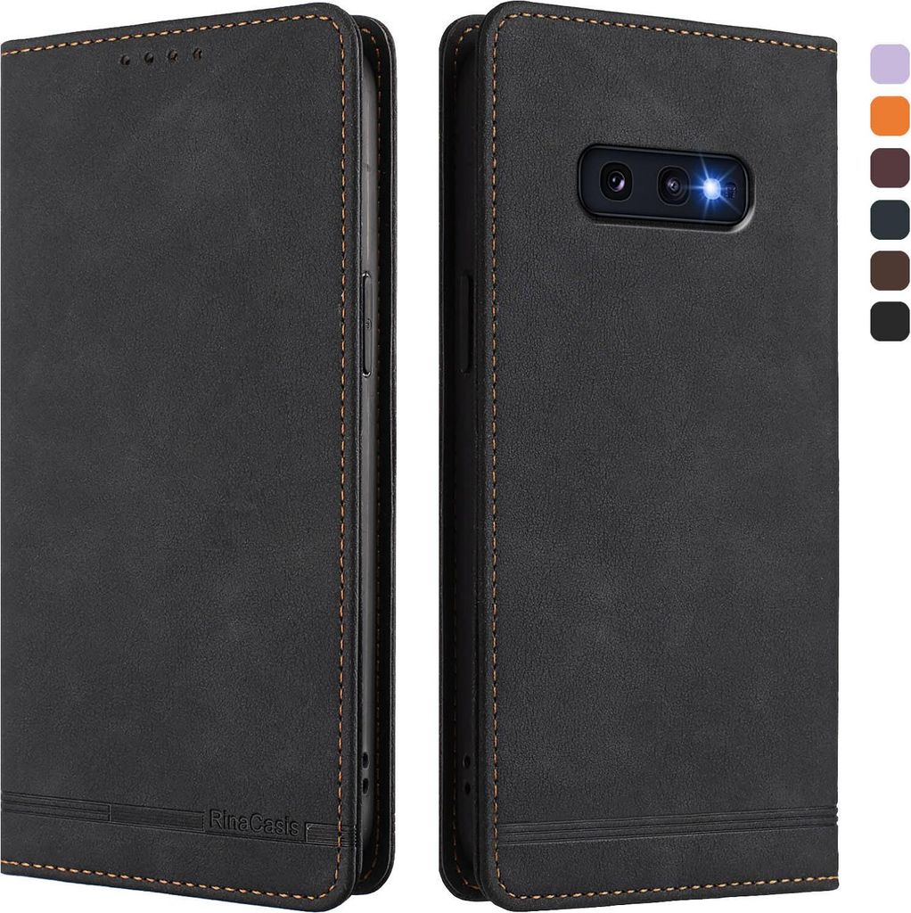 Pouzdro pro Samsung Galaxy S10E, retroPolyuretankožené flip Obrázek produktu 