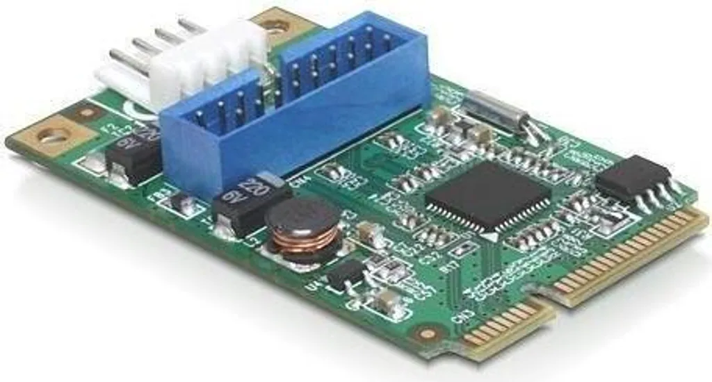 Delock Mini PCIe I/O PCIe full size 1 x 19 pin USB 3.0 Pin Header (95234)