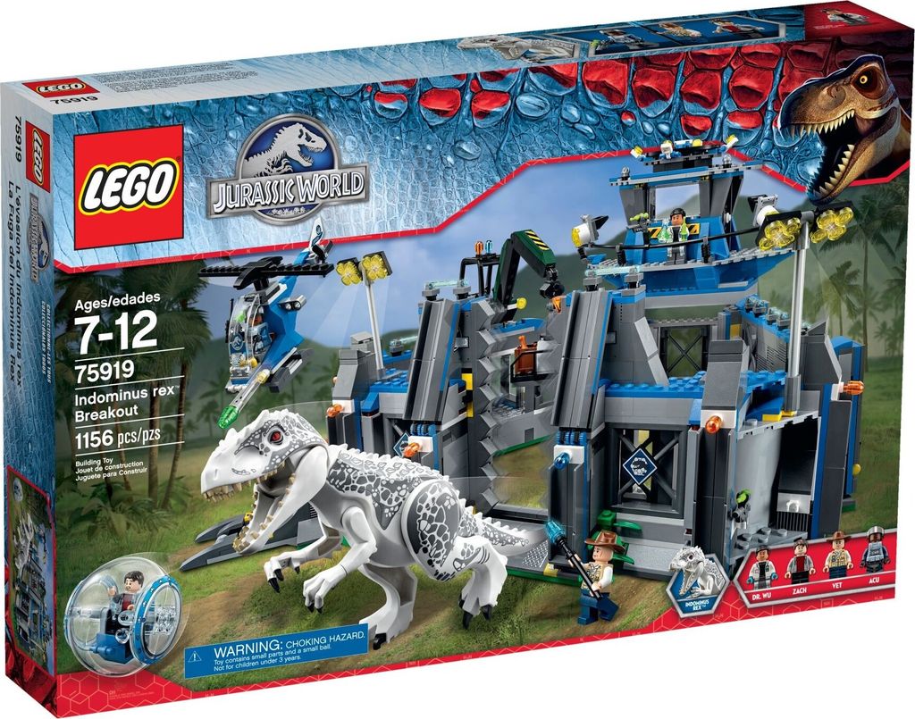 Lego 75919 Jurassic World - Ausbruch des Indominus Produktbild 