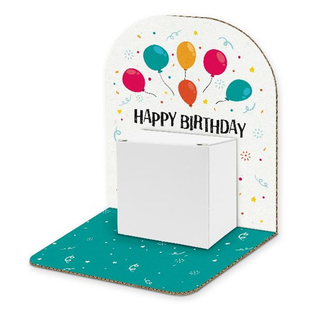 itenga Geldgeschenkverpackung Basic Luftballons Happy Produktbild 