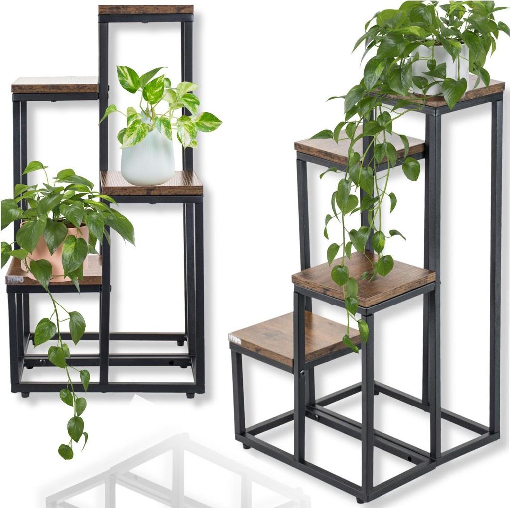 Portafiori, scaffale per fiori, piante, vasi, autoportante, Immagine del prodotto 